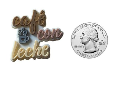 Cafe Con Leche Shoe Charm Shoe Charm CaribeHeart